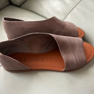 Sole Society Women's Taupe Sandals